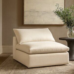 Restoration Hardware Cloud Modular Replacement Slipcover – Armless Chair